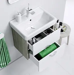 Тумба-умывальник подвесная Aqwella Alicante 50 белый/дуб седой Alic.01.05/Gray+1WH302127 Тумба-умывальник подвесная Aqwella Alicante 50 белый/дуб седой Alic.01.05/Gray+1WH302127, 5