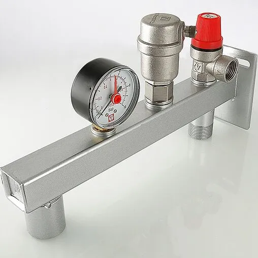 Группа безопасности расширительного бака до 44 кВт ¾&quot; 3 бар Valtec VT.495.0.0