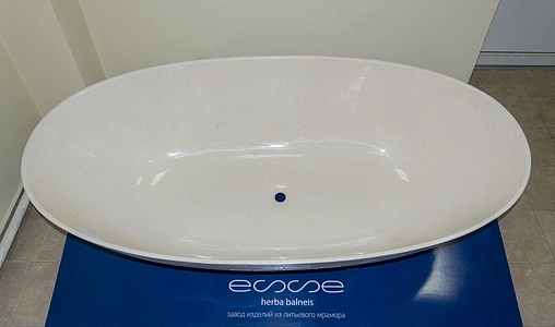 Ванна отдельностоящая из искусственного камня Esse Barbados 181.5x87.5 белый EBAR1800