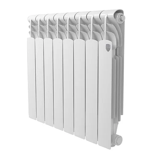 Радиатор алюминиевый 8 секций Royal Thermo Revolution A 500 Bianco Traffico RTRA350008