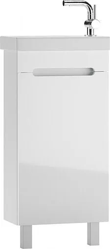 Тумба под умывальник напольная Айсберг Como 40 белый DA2504T