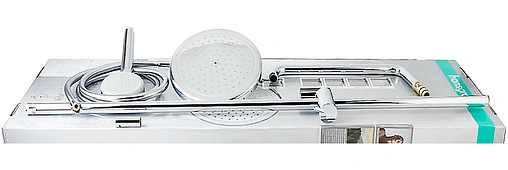 Душевая система с термостатом для душа Hansgrohe Croma 220 1jet хром 27185000 Душевая система с термостатом для душа Hansgrohe Croma 220 1jet хром 27185000