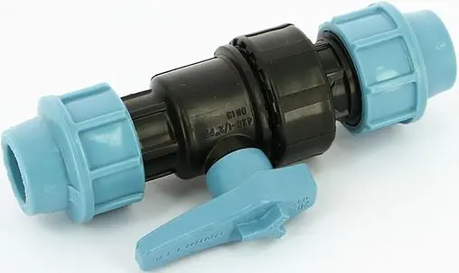 Кран шаровый с американкой для пнд трубы 25мм x 25мм Unidelta 1070025000001