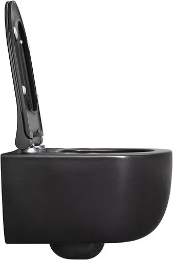 Унитаз подвесной безободковый Allen Brau Priority черный матовый 4.31002.31