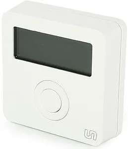 Проводной комнатный терморегулятор НО/НЗ 230В Uni-fitt RT белый 341I2000, 1
