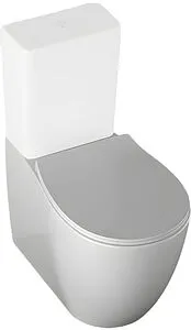 Унитаз-компакт безободковый Allen Brau Fantasy белый 4.11009.20+4.11010.20 Унитаз-компакт безободковый Allen Brau Fantasy белый 4.11009.20+4.11010.20, 4