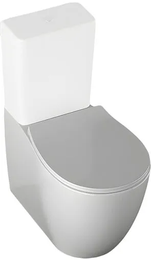 Унитаз-компакт безободковый Allen Brau Fantasy белый 4.11009.20+4.11010.20