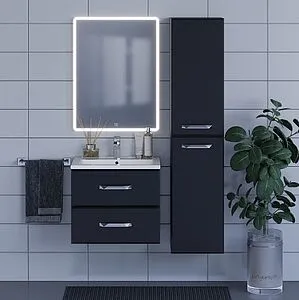 Зеркало с подсветкой Uperwood Upd Foster 60 белый/серебро 291020559 Зеркало с подсветкой Uperwood Upd Foster 60 белый/серебро 291020559, 4