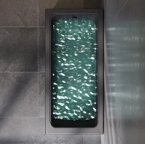 Ванна акриловая Am.Pm Gem 170x70 черный матовый W90A-170-070B-A