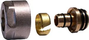 Концовка для металлопластиковых труб ¾"ек x 16x2.0мм Schlosser 602600001 Концовка для металлопластиковых труб ¾"ек x 16x2.0мм Schlosser 602600001, 2