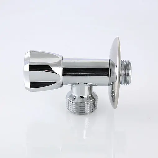Вентиль регулирующий угловой ½"н x ½"н хром Valtec VT.240.N.04