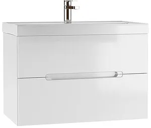 Тумба под умывальник подвесной Домино Malta 80 белый DM4501T, 1