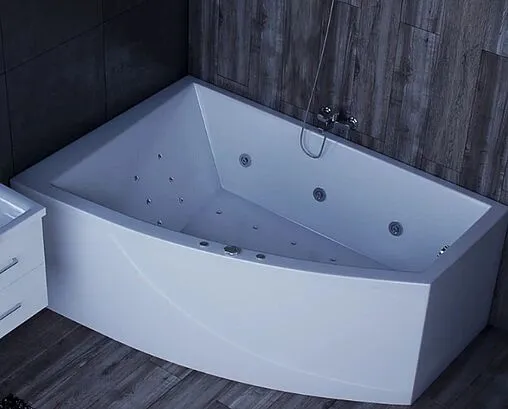 Ванна акриловая Aquatek Оракул 180х125 L с фронтальной и боковыми панелями, с каркасом (разборный) ORK180-0000006