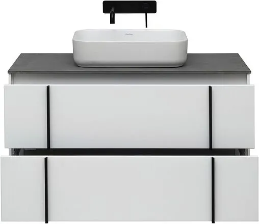 Тумба-умывальник подвесной Allen Brau Reality 100 белый 1.32007.WM+