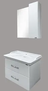 Тумба-умывальник подвесная Comforty Неаполь 80 белый 00004147564CF Тумба-умывальник подвесная Comforty Неаполь 80 белый 00004147564CF, 4