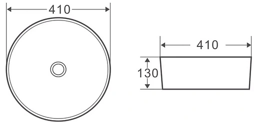 Раковина BelBagno 41.5 белый BB1315