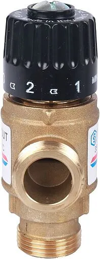 Трехходовой термостатический смесительный клапан ¾&quot; +35...+60°С Kvs 1.6 Stout SVM-0120-166020