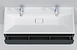 Тумба-умывальник подвесная Am.Pm Inspire 2.0 120 графит M50AFHX1203GM+