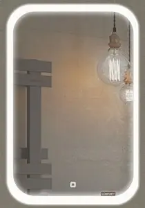 Зеркало с подсветкой Comforty Пион 60 00-00000700CF Зеркало с подсветкой Comforty Пион 60 00-00000700CF, 1