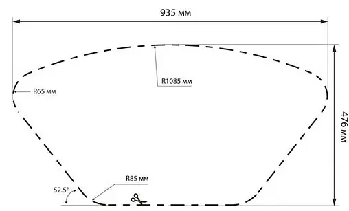 Мойка кухонная IDDIS Strit 96.5 хром STR96PCi77K