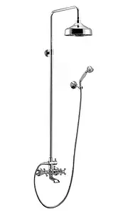 Душевая система со смесителем для ванны Cezares Retro хром RETRO-C-CVD2-01 Душевая система со смесителем для ванны Cezares Retro хром RETRO-C-CVD2-01, 1