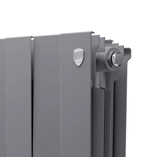 Радиатор биметаллический 4 секций Royal Thermo PianoForte 500 Silver Satin RTPS3050004