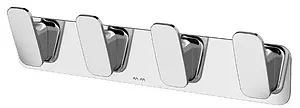 Планка с 4-мя крючками Am.Pm Inspire 2.0 хром A50A35900 Планка с 4-мя крючками Am.Pm Inspire 2.0 хром A50A35900, 1