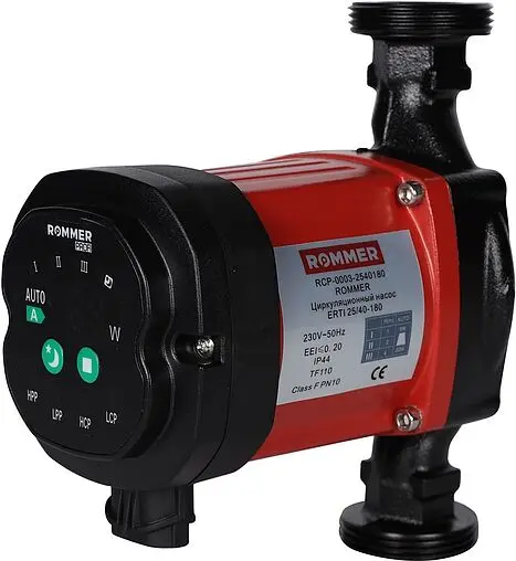 Насос циркуляционный Rommer Profi ERTI 25/40-180 RCP-0003-2540180