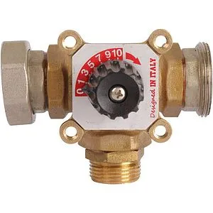 Насосный модуль с 3-х ходовым смесительным клапаном 1½&quot;н х 1&quot;в Rommer RDG-0003-002501 без насоса, 5