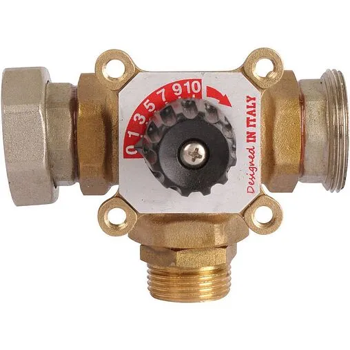 Насосный модуль с 3-х ходовым смесительным клапаном 1½&quot;н х 1&quot;в Rommer RDG-0003-002501 без насоса