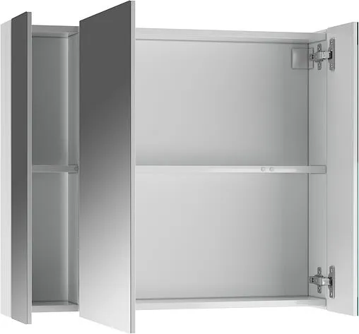 Шкаф-зеркало Айсберг Норма 80 белый DA1626HZ