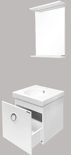 Тумба-умывальник подвесная Comforty Магнолия 60 белый 00003120088CF