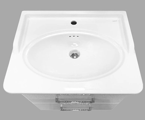 Тумба-умывальник подвесная Comforty Неаполь 65 белый 00004148729CF
