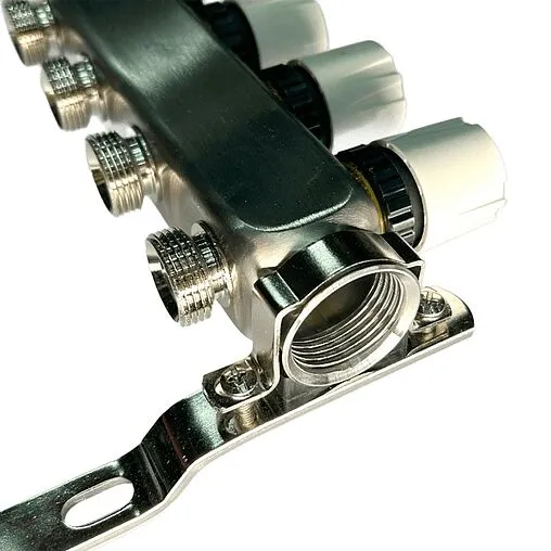 Группа коллекторная без расходомеров 12 отводов 1&quot;в/в x ¾&quot;ек Uni-fitt TECHNO 451W4312