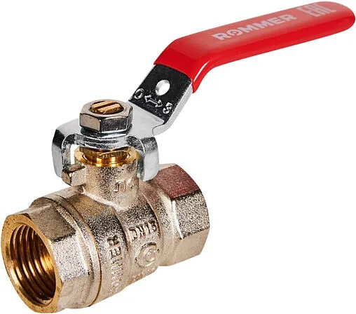 Кран шаровый ½&quot;в x ½&quot;н Rommer ГОСТ Р 59553-2021 RBV-0001-2110315