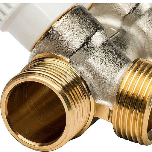 Коллектор запорно-балансировочный проходной 2 отвода ¾&quot;в/н x ½&quot;н Luxor CP 462 68512602