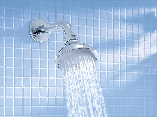 Лейка верхнего душа с настенным креплением Grohe New Tempesta 100 хром 26088000