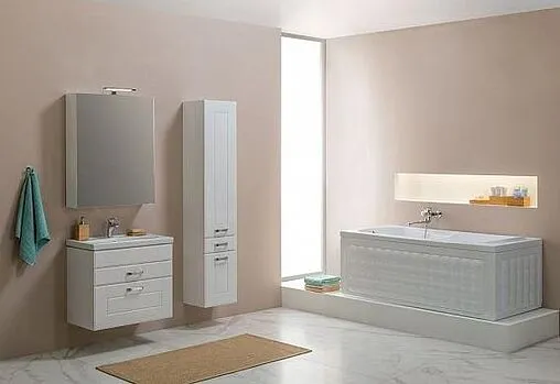 Шкаф-зеркало Aquanet Рондо 70 R белый 00189161