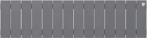 Радиатор биметаллический 14 секции Royal Thermo PianoForte 200 Silver Satin RTPSS20014 Радиатор биметаллический 14 секции Royal Thermo PianoForte 200 Silver Satin RTPSS20014, 2