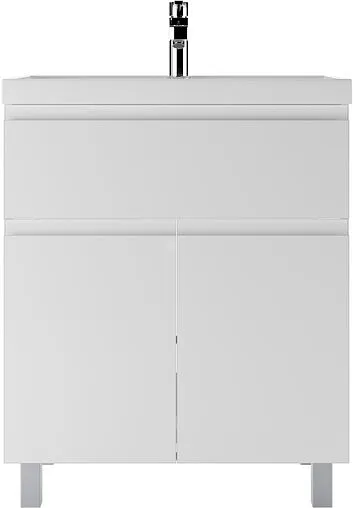 Тумба-умывальник напольная Домино Graffo 70 белый DGr2401T+4670142930037