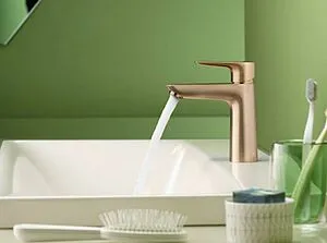 Смеситель для раковины Hansgrohe Talis E 110 шлифованная бронза 71712140 Смеситель для раковины Hansgrohe Talis E 110 шлифованная бронза 71712140, 3