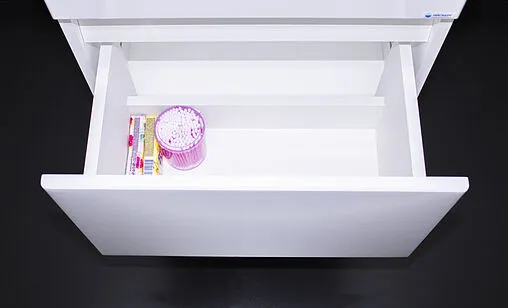 Тумба-умывальник подвесной Айсберг Классик 50 белый DA3005T+4607152360141