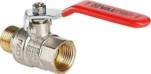 Кран шаровый ¾"в x ¾"н Valtec Base VT.215.N.05 Кран шаровый ¾"в x ¾"н Valtec Base VT.215.N.05, 1