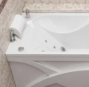 Подголовник для ванны Triton Х18А белый/хром М0000026960, 3