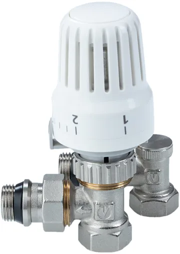 Комплект вентилей терморегулирующих угловых ½&quot; в/н Valtec VT.045.N.04