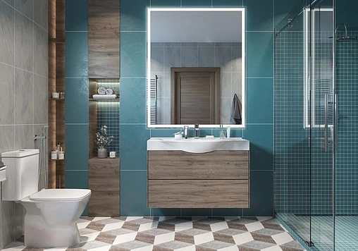 Унитаз-компакт безободковый Santek Нео rimless белый 1WH302418