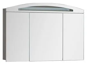 Шкаф-зеркало Aquanet Тренто 120 белый/венге 156445, 1