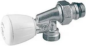 Вентиль терморегулирующий осевой М16 x ½"н Giacomini R435X062, 1