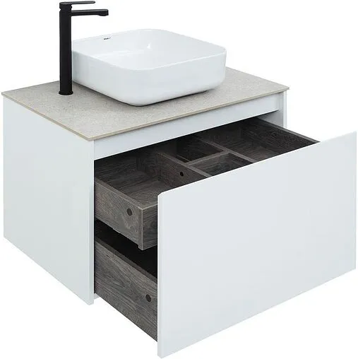 Тумба под умывальник подвесная Aquanet Nova Lite 75 белый 00242275