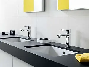Смеситель для раковины Hansgrohe Metris 100 хром 31088000 Смеситель для раковины Hansgrohe Metris 100 хром 31088000, 3